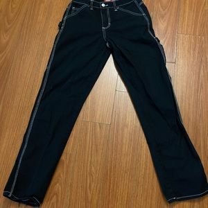 Dickies Black and White Pants